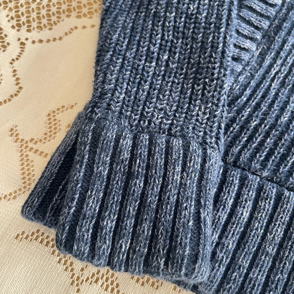 Merona Gray Ribbed Cardigan Sweater - Picture 6 of 14